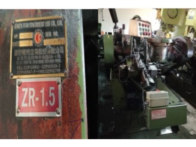 Chien Tsai M5x80 used thread rolling machine